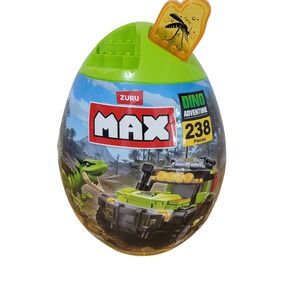 Zuru Max Dino BUY GET ONE FREE Adventure Raptor Force Building Blocks 238 Pieces